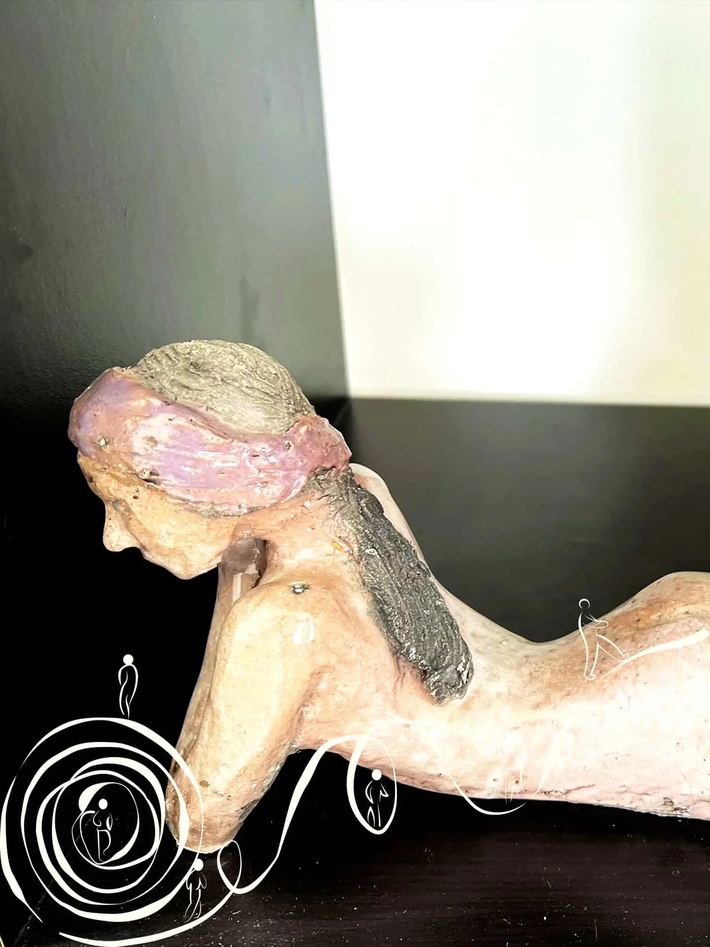 Atelier d'art-thérapie à Nantes centré sur le thème de la méditation, permettant aux participants d’explorer leurs émotions à travers la création artistique.